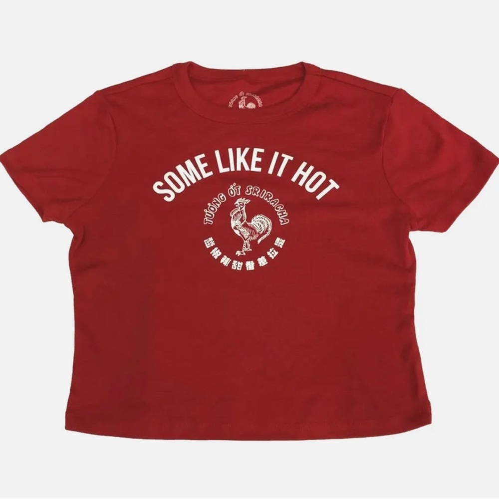 Sriracha Some Like It Hot Semi Cropped Shirt